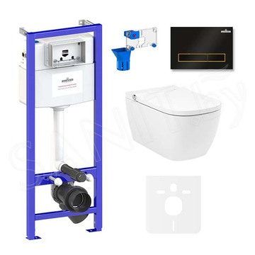 Комплект инсталляции 7 в 1 Lavinia Boho Relfix Smart V-Clean 87561138 / 87561139