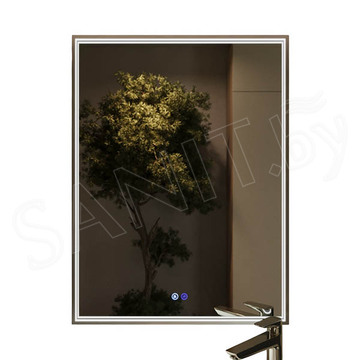 Зеркало Mebelvann Fresco в серебристой раме