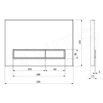 Комплект инсталляции 6 в 1 Lavinia Boho Relfix Bell Pro Rimless 75110005 / 75110006