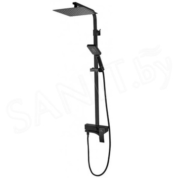 Душевая стойка Grocenberg GB7007-1 черный матовый
