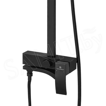 Душевая стойка Grocenberg GB7007-1 черный матовый