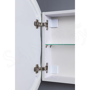 Шкаф-зеркало Aquanet Оптима 70 / 80 Led круглый