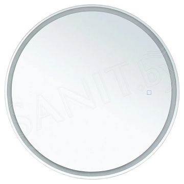 Шкаф-зеркало Aquanet Оптима 70 / 80 Led круглый