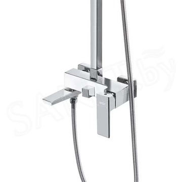 Душевая стойка Grocenberg GB7008 белый / хром