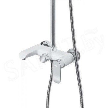 Душевая стойка Grocenberg GB7010 белый / хром