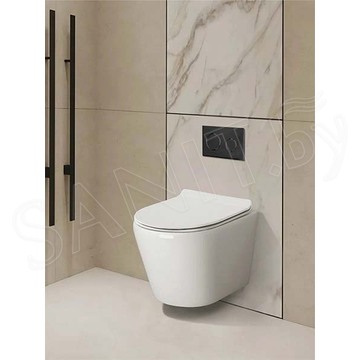 Подвесной унитаз Cerutti Luigi Aria Tornado CT11101 безободковый с крышкой SoftClose