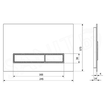Комплект инсталляции 6 в 1 Lavinia Boho Relfix Bell Pro Rimless 75110014