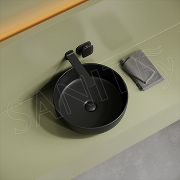 Умывальник CeramicaNova Taycan CN12003MB