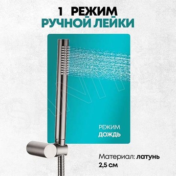 Душевая система скрытого монтажа Grocenberg GB5099BG-1