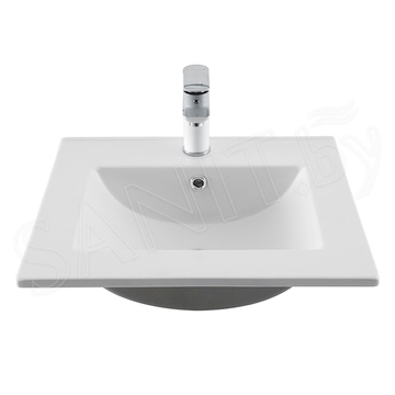 Умывальник Aquanet Flat 50 / 60 / 70 / 80 / 90 / 100 белый матовый