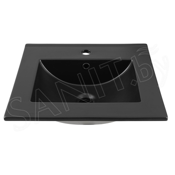 Умывальник Aquanet Flat 50 / 60 / 70 / 80 / 90 / 100 черный матовый