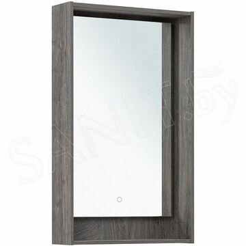 Зеркало Aquanet Милан 50 / 60 / 70 / 80 / 100 Led дуб рошелье