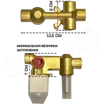 Душевая система скрытого монтажа Grocenberg GB5099GO-2 / GB5099MG-2