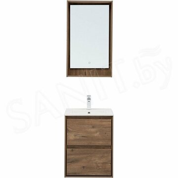Тумба под умывальник Aquanet Милан 50 / 60 / 70 / 80 / 100 Flat дуб рустикальный