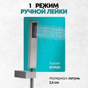 Душевая система скрытого монтажа Grocenberg GB5089BG-2