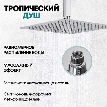 Душевая система скрытого монтажа Grocenberg GB5089CR-2
