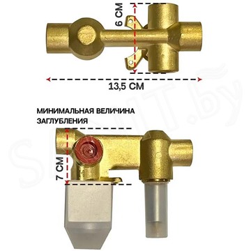 Душевая система скрытого монтажа Grocenberg GB5089GO-2 / GB5089MG-2