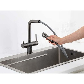 Смеситель для кухонной мойки Gappo G4397-79 под фильтр