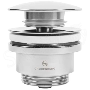 Донный клапан Grocenberg GB106 хром