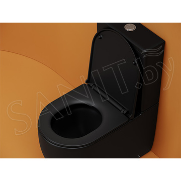 Напольный унитаз CeramicaNova Metropol Торнадо CN4001TMB