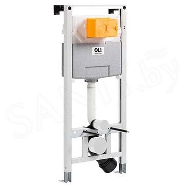 Система инсталляции OLI 120 885052 + клавиша смыва Slim Inox 889312