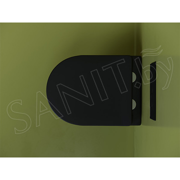Подвесной унитаз CeramicaNova Uno CN11001MB Rimless Soft Close