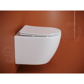 Подвесной унитаз CeramicaNova Uno Торнадо CN11001T Soft Close