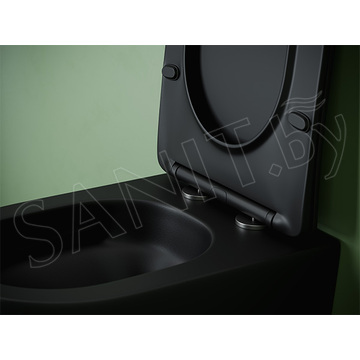 Подвесной унитаз CeramicaNova Uno Торнадо CN11001TMB Soft Close