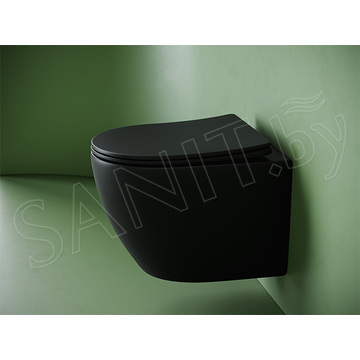 Подвесной унитаз CeramicaNova Uno Торнадо CN11001TMB Soft Close