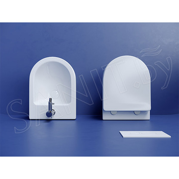 Подвесной унитаз CeramicaNova Metropol Торнадо CN4002T Soft Close