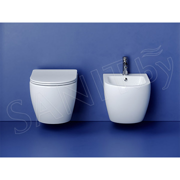 Подвесной унитаз CeramicaNova Metropol Торнадо CN4002T Soft Close