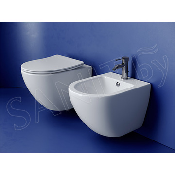 Подвесной унитаз CeramicaNova Metropol Торнадо CN4002T Soft Close
