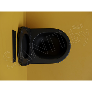 Подвесной унитаз CeramicaNova Metropol Торнадо CN4002TMB Soft Close