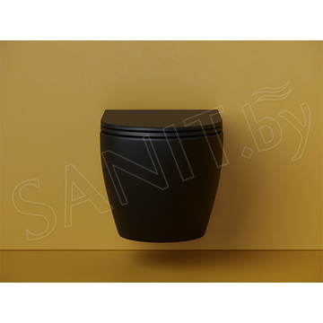 Подвесной унитаз CeramicaNova Metropol Торнадо CN4002TMB Soft Close