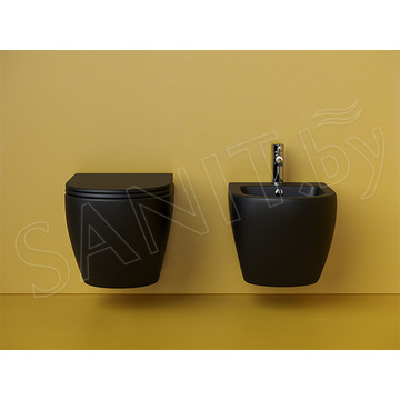 Подвесной унитаз CeramicaNova Metropol Торнадо CN4002TMB Soft Close