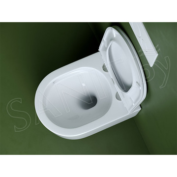 Подвесной унитаз CeramicaNova Ulma Торнадо CN4006T Soft Close