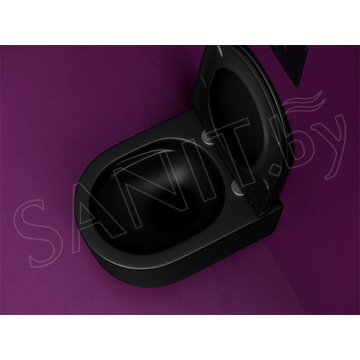Подвесной унитаз CeramicaNova Ulma Торнадо CN4006TMB Soft Close