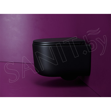 Подвесной унитаз CeramicaNova Ulma Торнадо CN4006TMB Soft Close