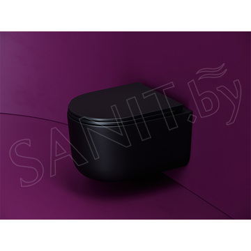 Подвесной унитаз CeramicaNova Ulma Торнадо CN4006TMB Soft Close