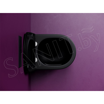 Подвесной унитаз CeramicaNova Ulma Торнадо CN4006TMB Soft Close