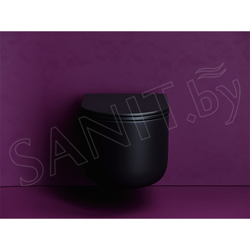 Подвесной унитаз CeramicaNova Ulma Торнадо CN4006TMB Soft Close