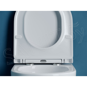 Подвесной унитаз CeramicaNova Vogue Торнадо CN4008T Soft Close