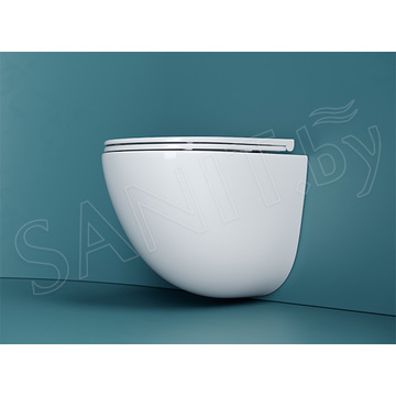Подвесной унитаз CeramicaNova Vogue Торнадо CN4008T Soft Close