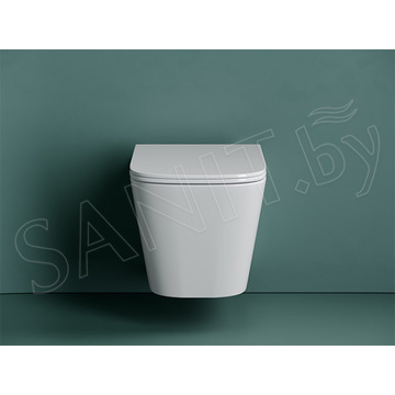 Подвесной унитаз CeramicaNova Union Торнадо CN4009T Soft Close