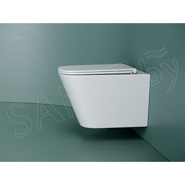 Подвесной унитаз CeramicaNova Union Торнадо CN4009T Soft Close