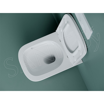 Подвесной унитаз CeramicaNova Union Торнадо CN4009T Soft Close