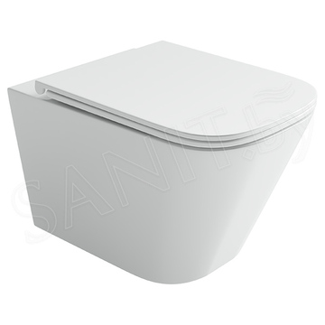 Подвесной унитаз CeramicaNova Union Торнадо CN4009T Soft Close
