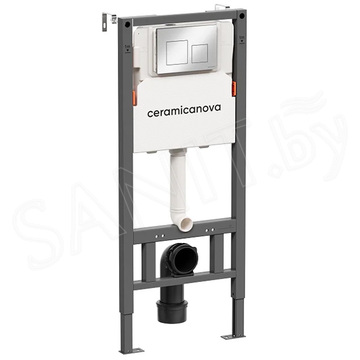 Инсталляция для подвесного унитаза CeramicaNova Balance CN121002CH 3 в 1