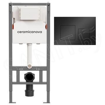 Инсталляция для подвесного унитаза CeramicaNova Balance CN121002MB 3 в 1