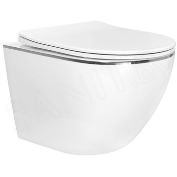 Подвесной унитаз Amore di Mare Delio Silver Line P203S